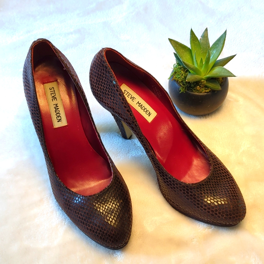 Steve Madden Bogart Platform Pumps Sz 8